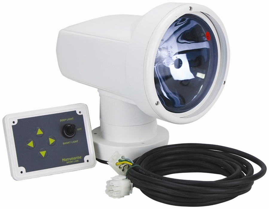 Boating Fishing Details about   New Ocean Technologies Electric Spotlight 55 Watts Marine 